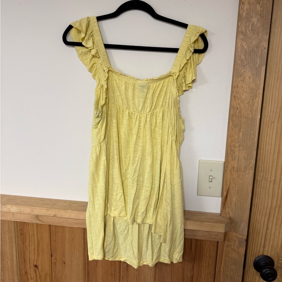 Torrid Yellow Ruffle Sleeve Tank - Picture 4 of 4